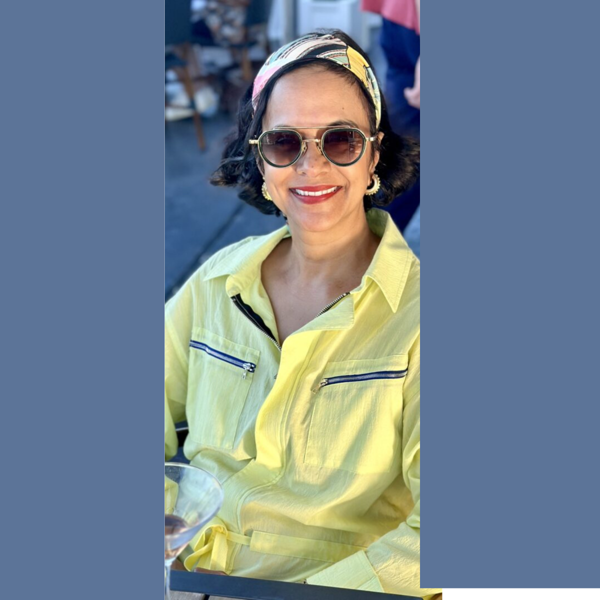 NishNiche_Yellow_Jumpsuit_Sky in Bold Journey