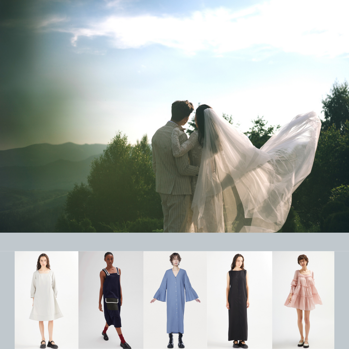 Nish Niche dresses for bridal parties