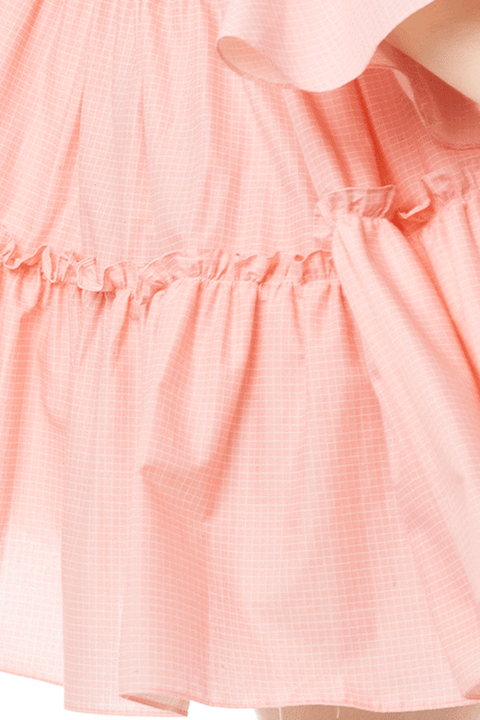 Soft Pink Splash Dress