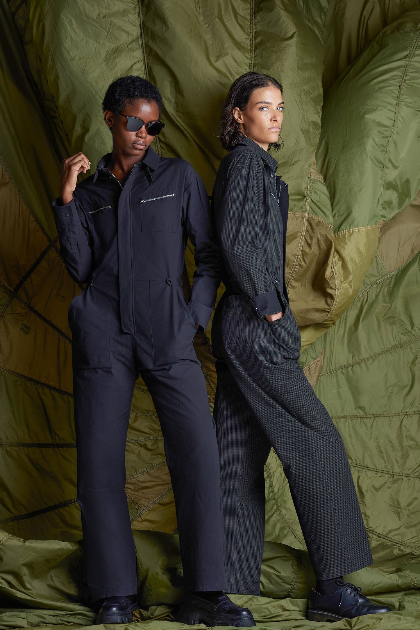 
                  
                    Black Aviator Jumpsuit
                  
                