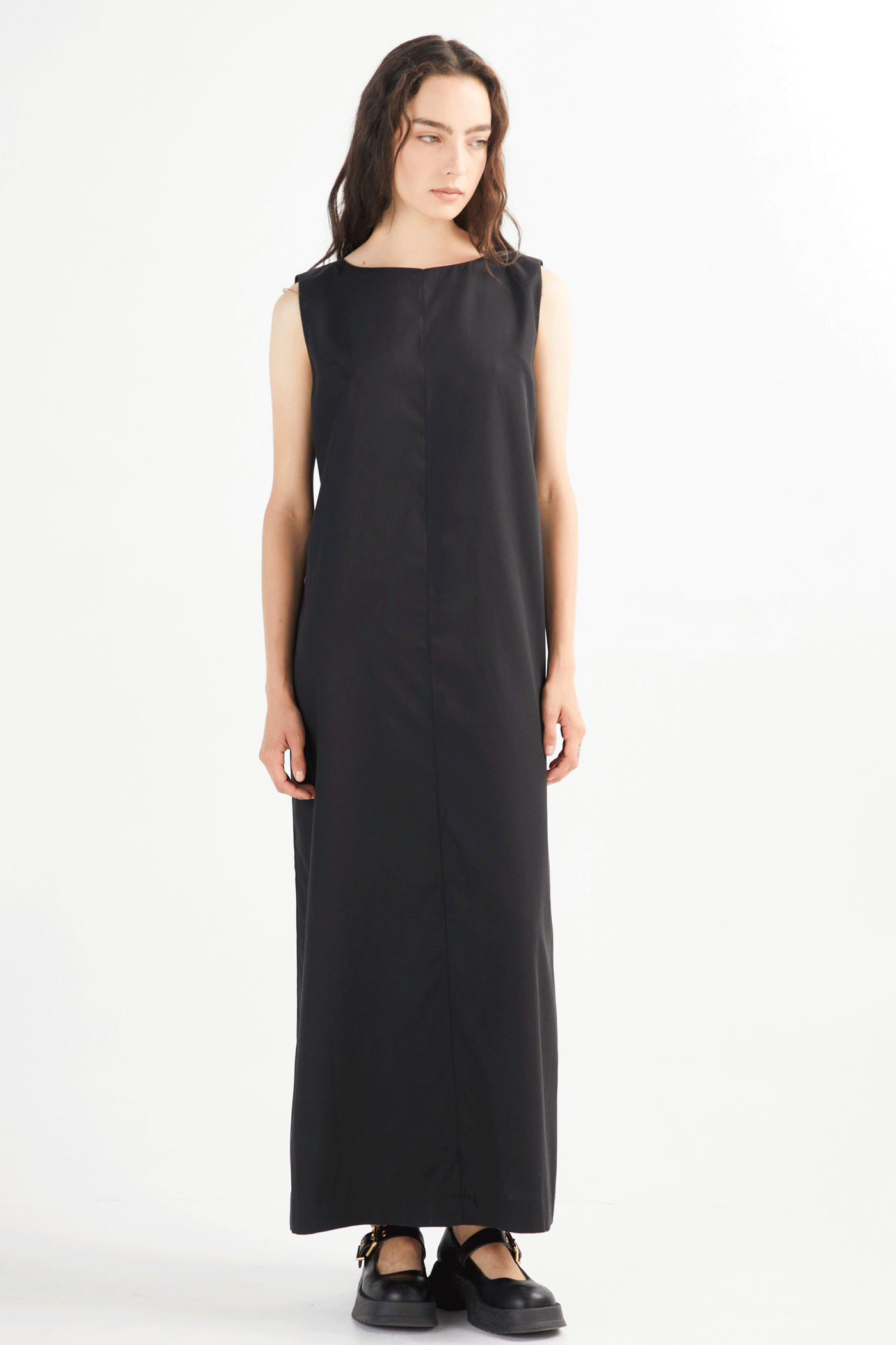 Black Maxi Tree Dress