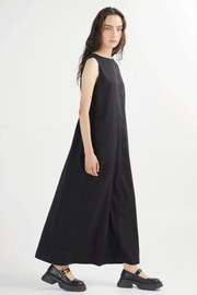 Black Maxi Tree Dress