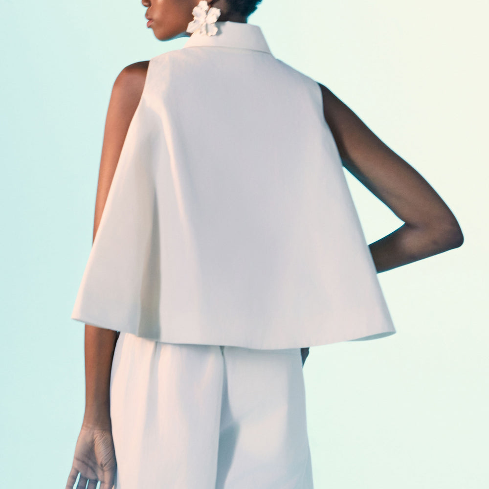 
                  
                    Bloom Sleeveless Cream Top
                  
                