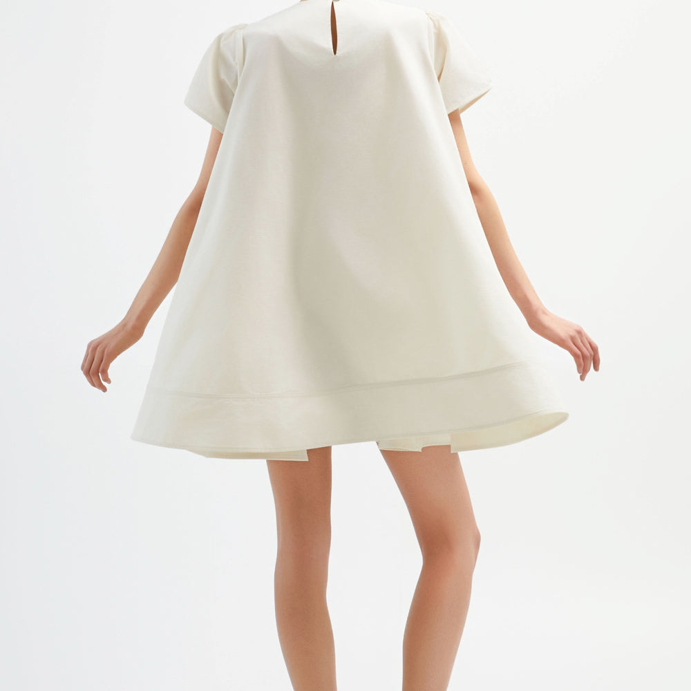 
                  
                    Blossom Cream Mini  Dress
                  
                
