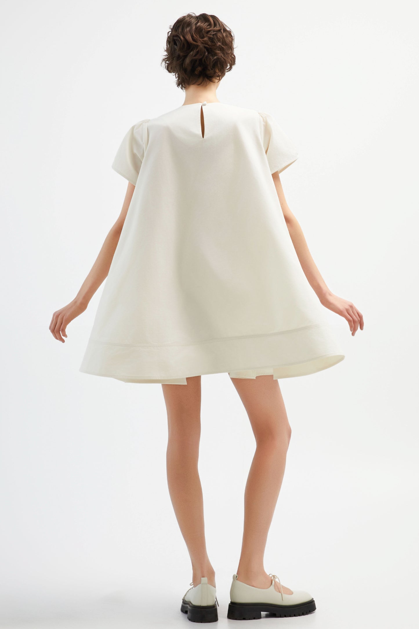 
                  
                    Blossom Cream Mini  Dress
                  
                