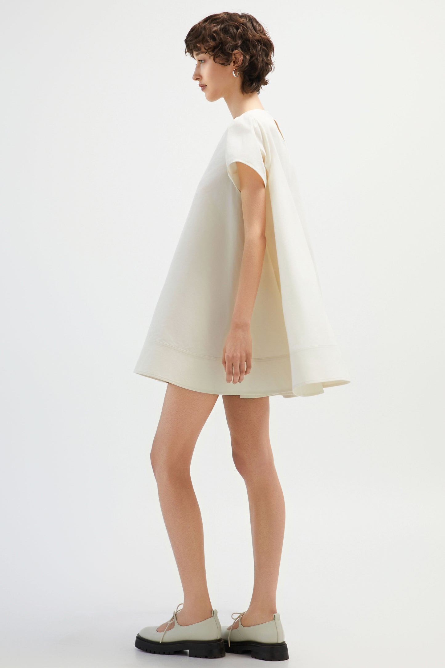 
                  
                    Blossom Cream Mini  Dress
                  
                