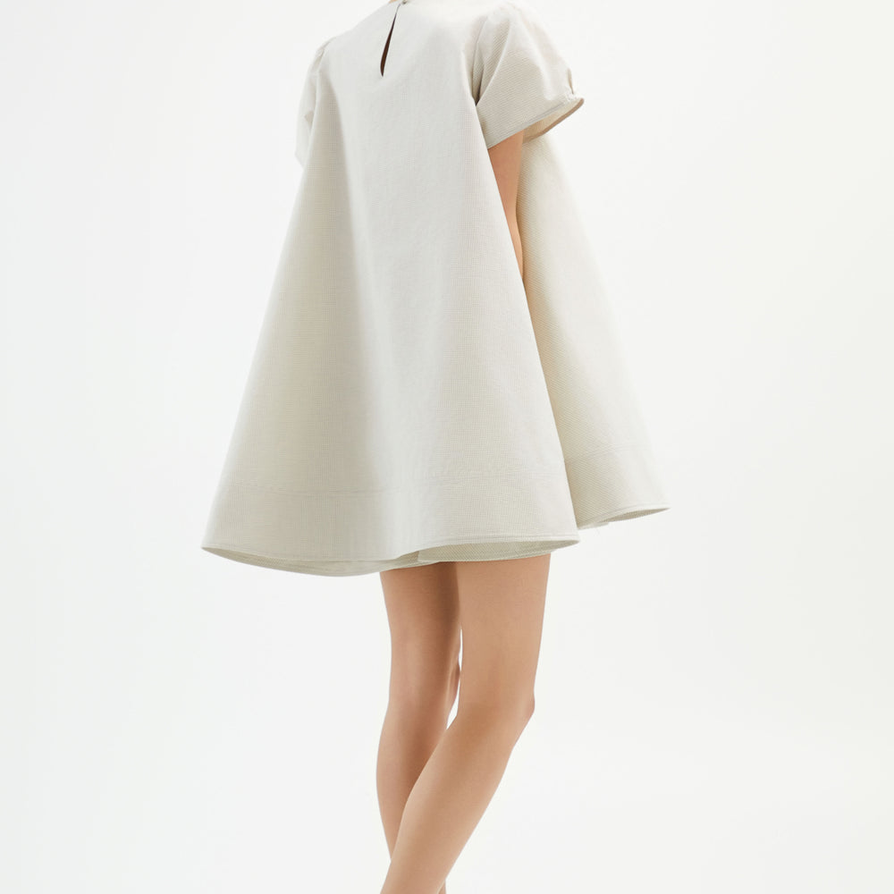 
                  
                    Blossom Grid Mini Dress
                  
                