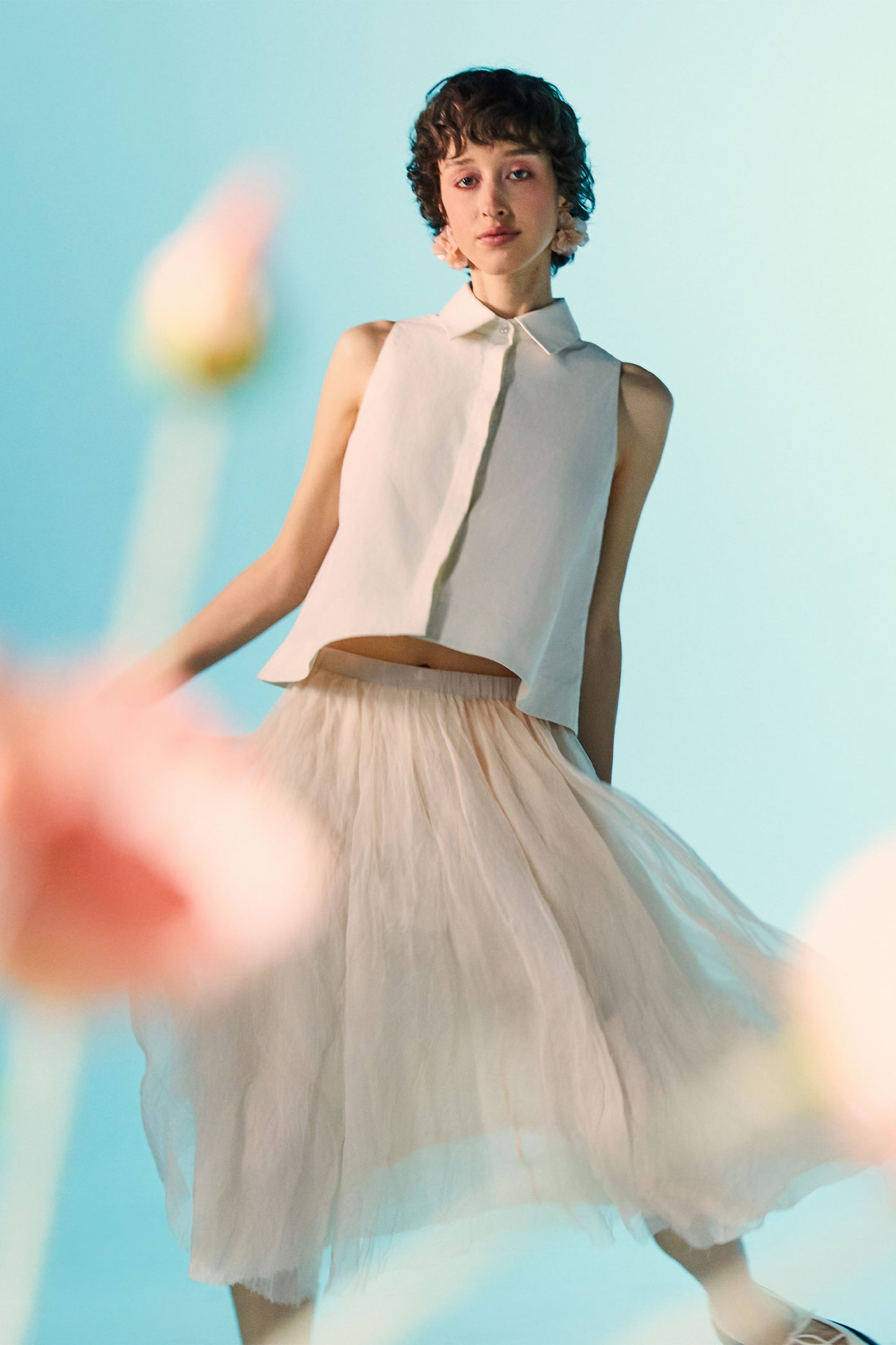 
                  
                    Botanical Silk Skirt
                  
                