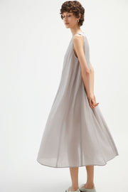 Earth Grey Maxi Dress side
