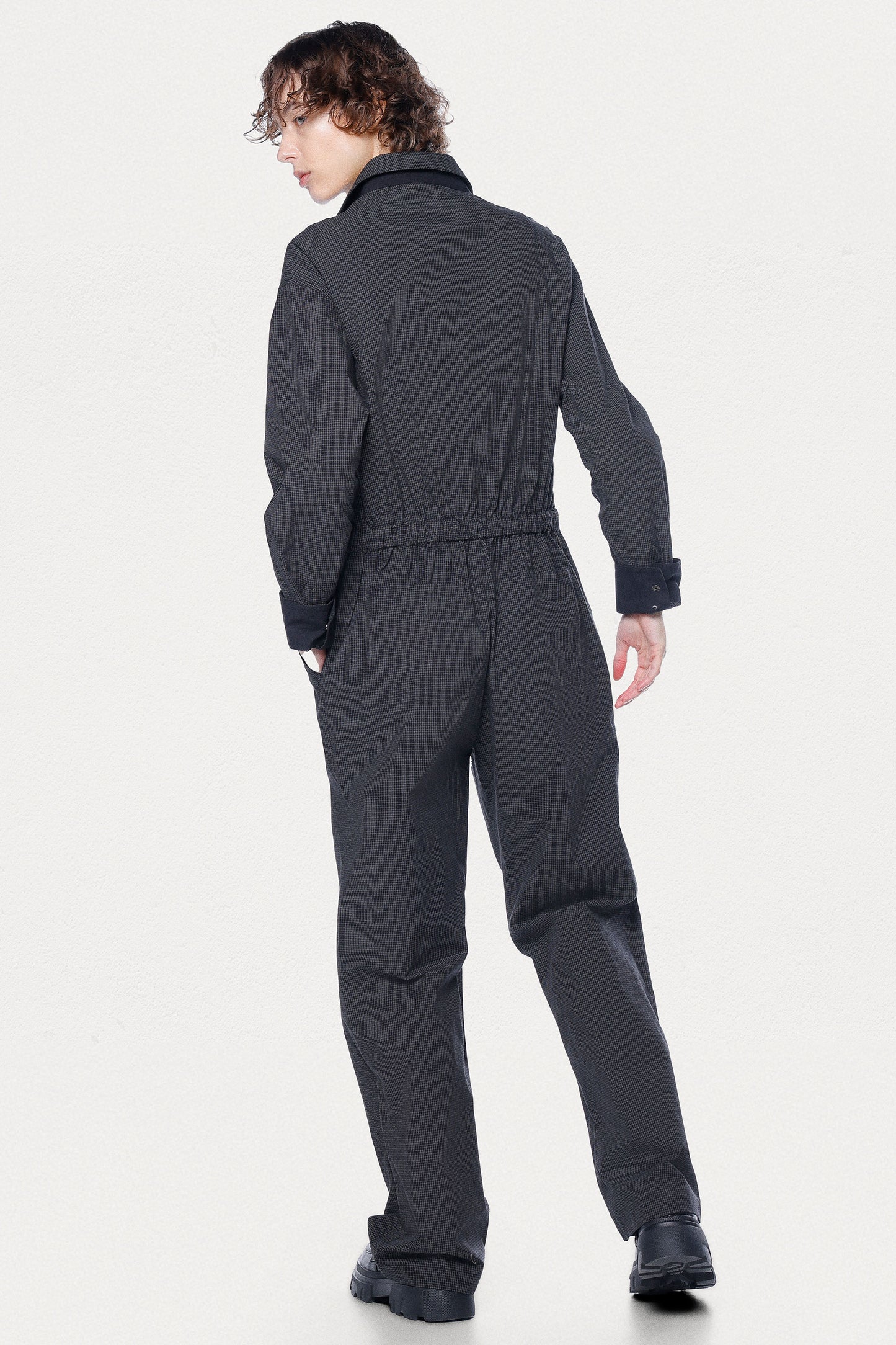 
                  
                    Grid Aviator Jumpsuit
                  
                