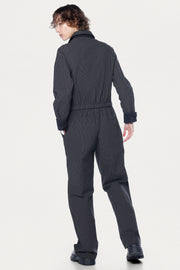 Grid Aviator Jumpsuit