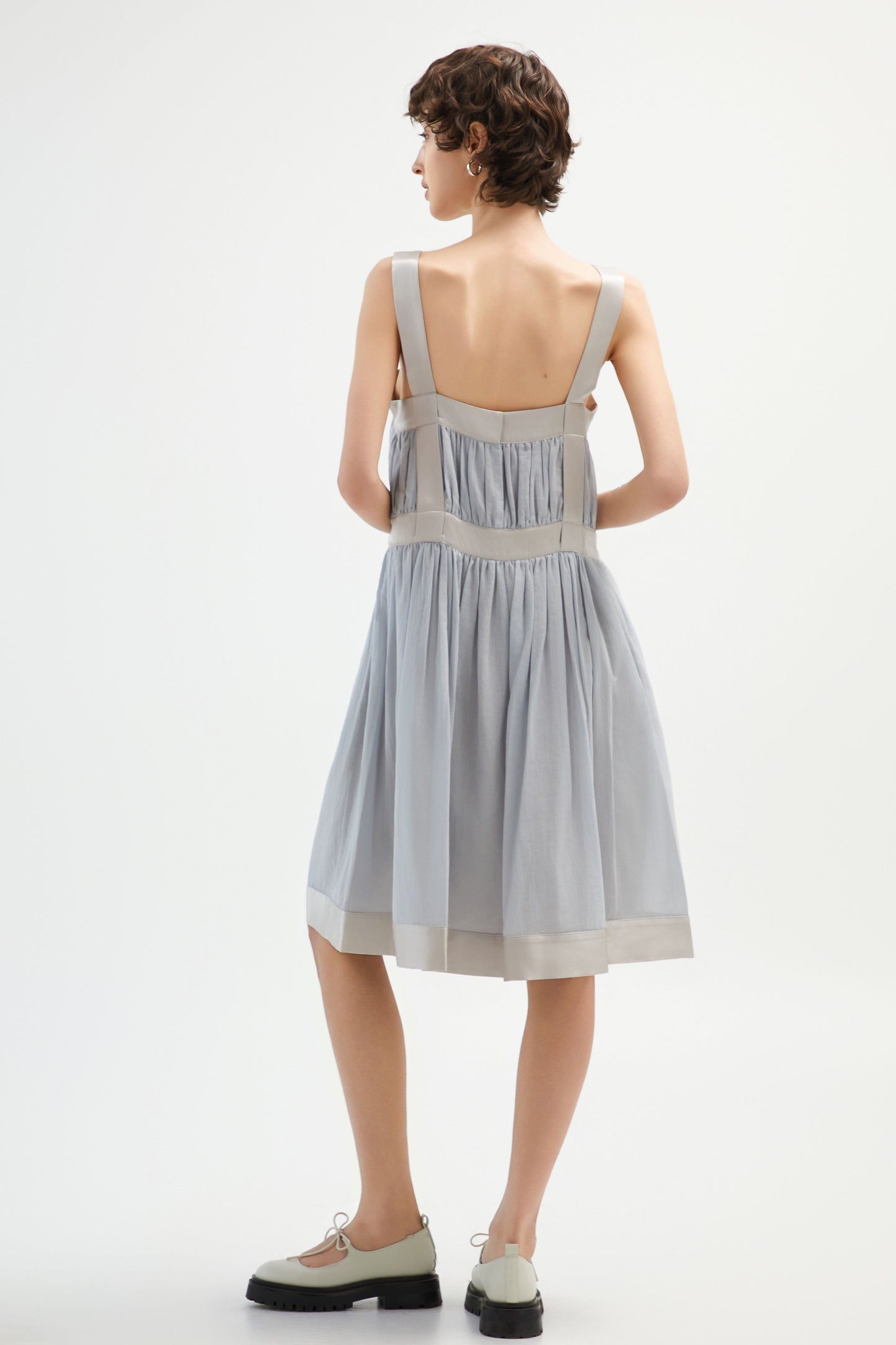 
                  
                    Melt Gray Blue Midi Dress
                  
                