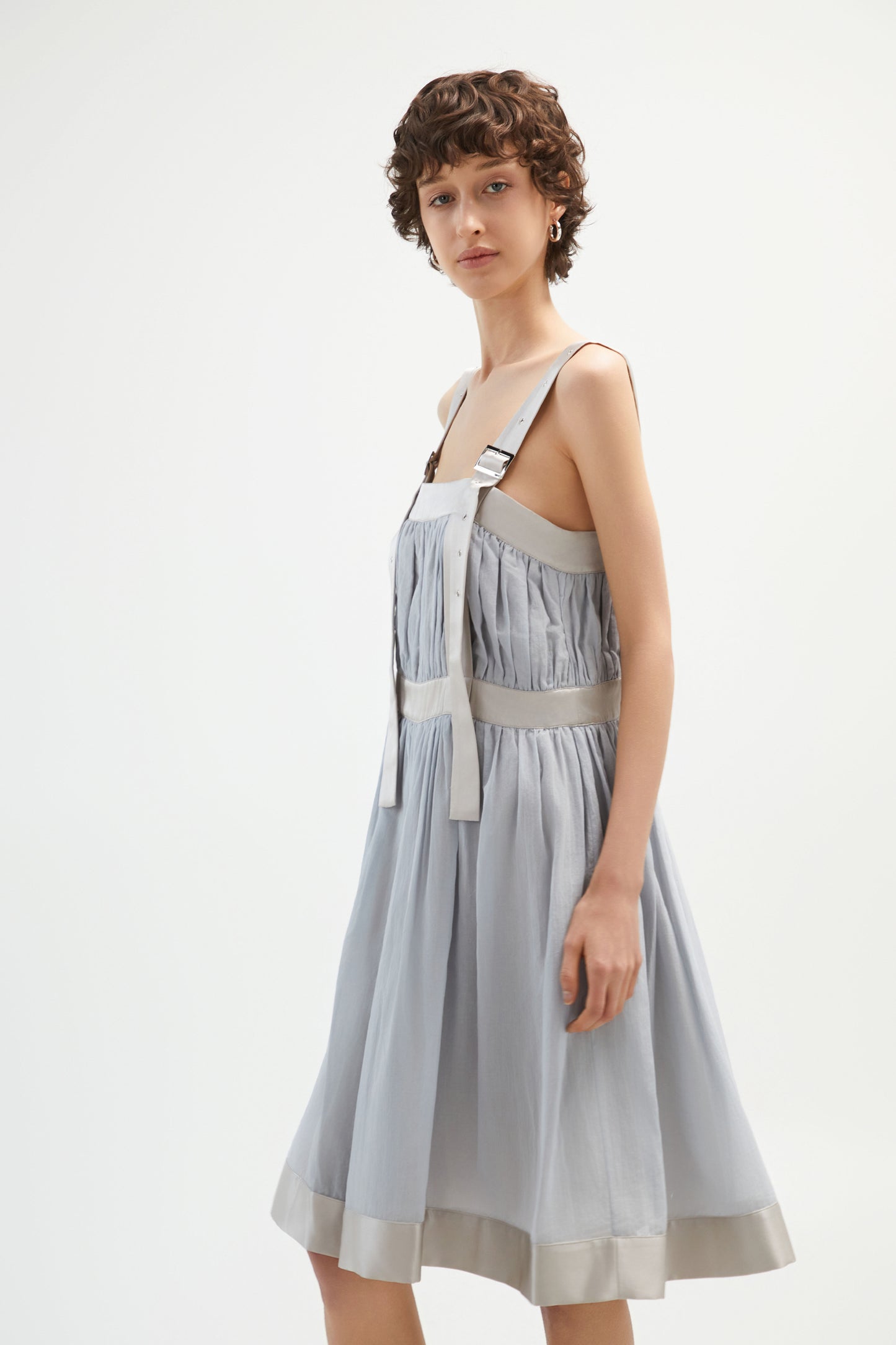
                  
                    Melt Gray Blue Midi Dress
                  
                