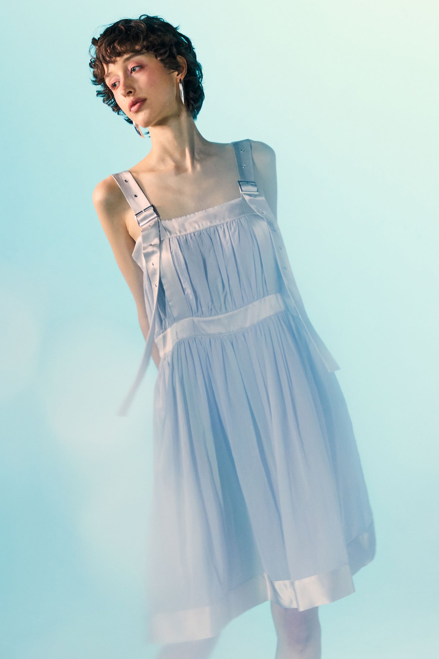 
                  
                    Melt Gray Blue Midi Dress
                  
                