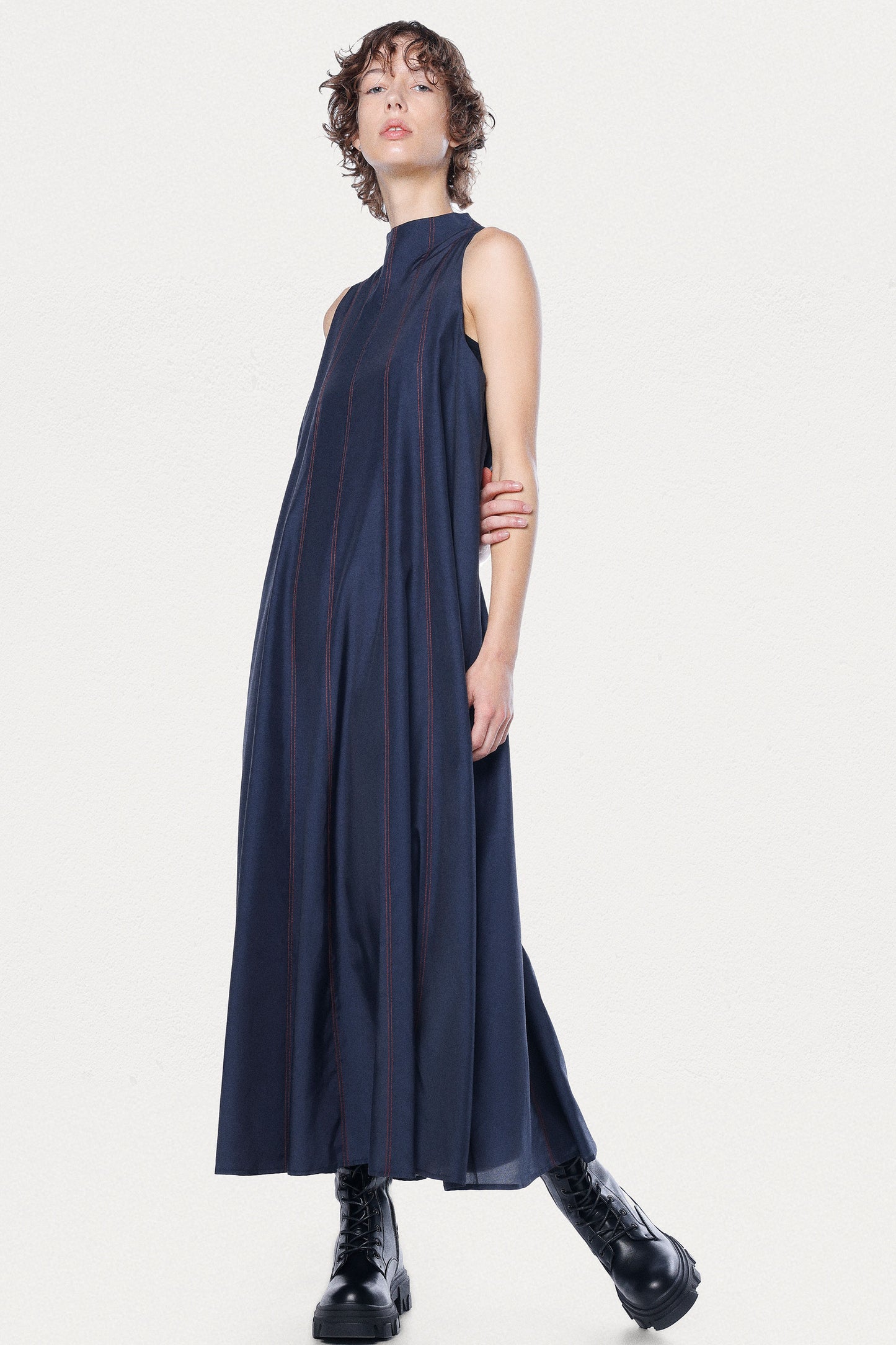 
                  
                    Navy Earth Maxi Dress
                  
                