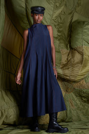 Navy Earth Maxi Dress