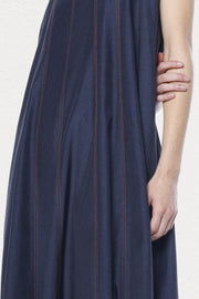 Navy Earth Maxi Dress