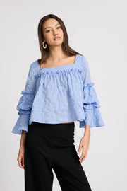 Checkered Blue