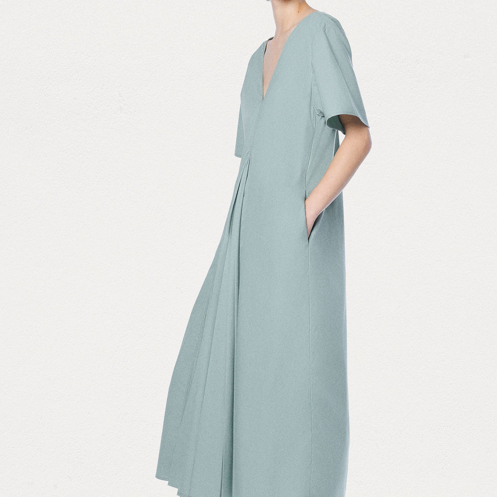 
                  
                    Sage Green Flight Midi Dress
                  
                