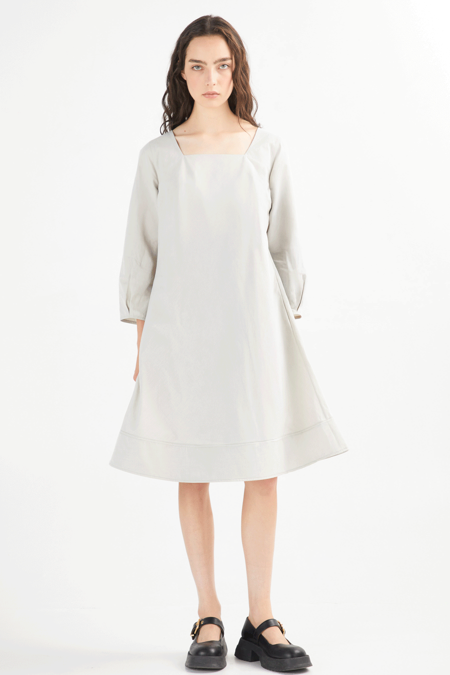 Sage Midi Fern Dress