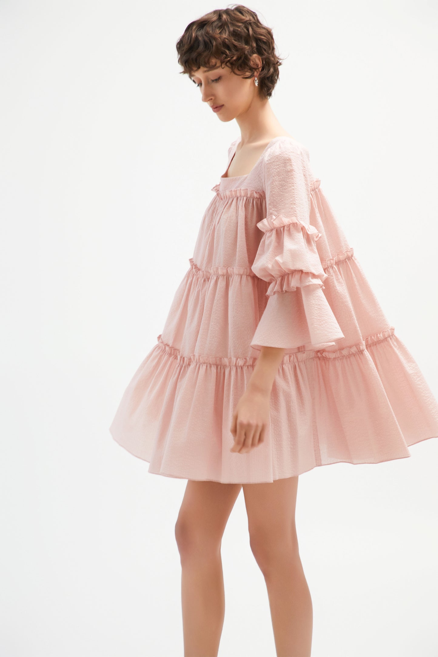 
                  
                    Splash Pink Mini Dress
                  
                