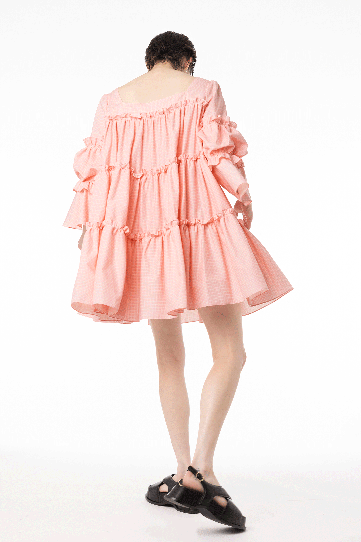 
                  
                    Soft Pink Splash Dress
                  
                