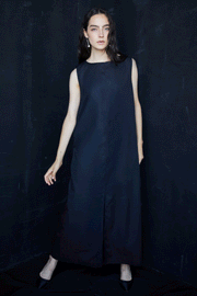 Black Maxi Tree Dress