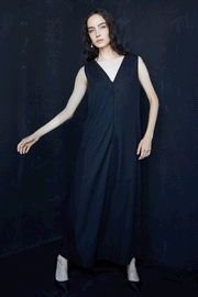 Black Maxi Tree Dress