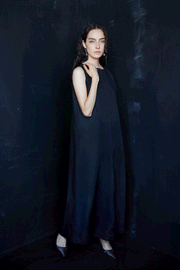 Black Maxi Tree Dress