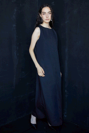 Black Maxi Tree Dress