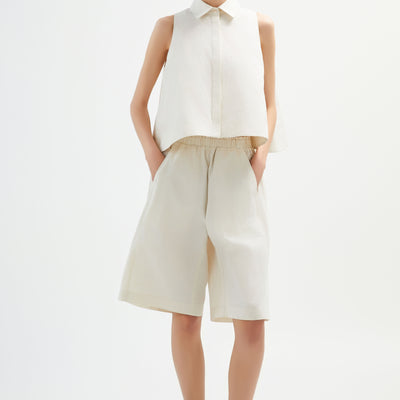 Dune Cream Shorts