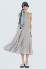 Earth Grey Maxi Dress