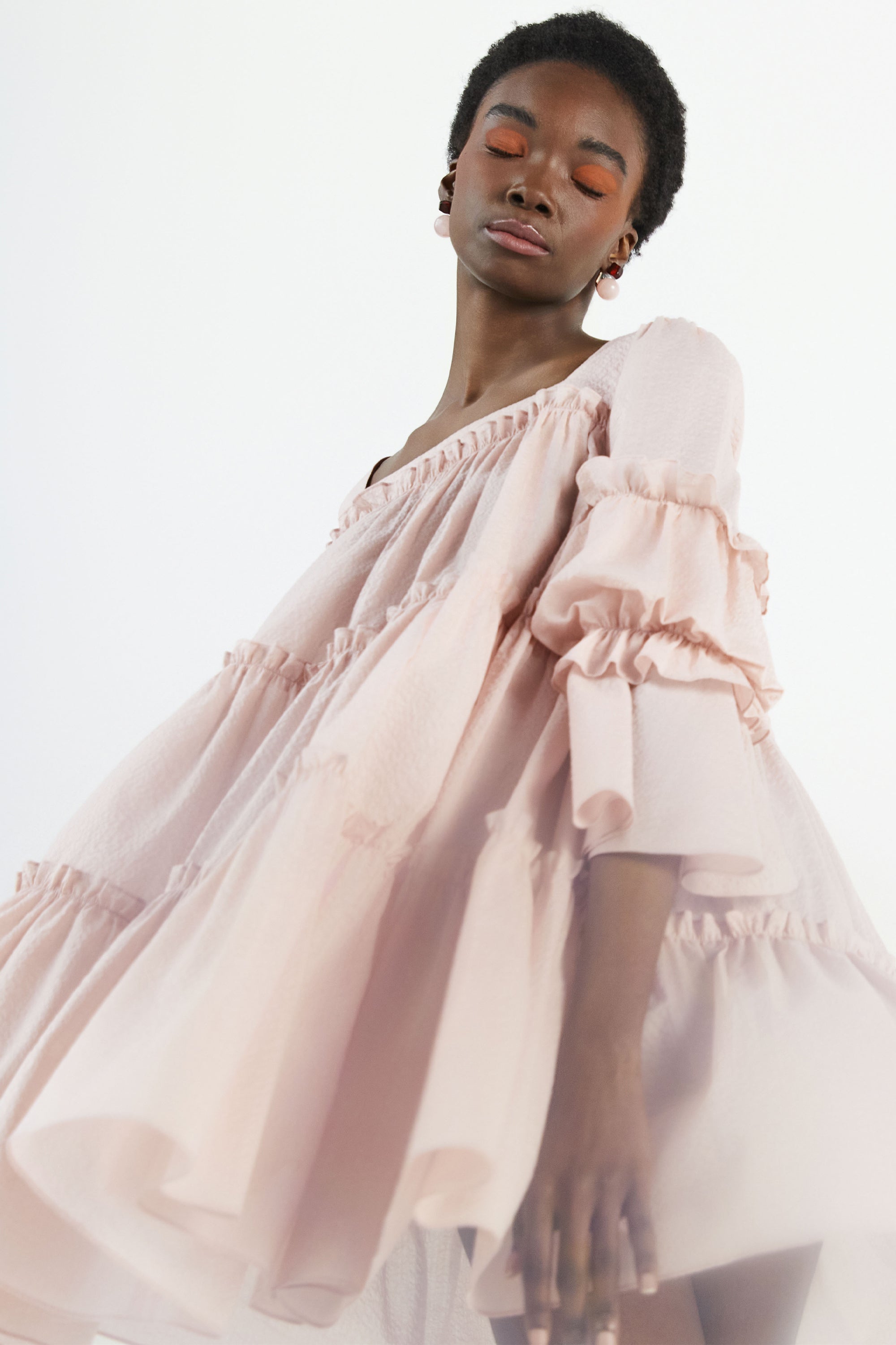 Splash Mini Dresses - Chic Asian Scandinavian Fusion | Nish