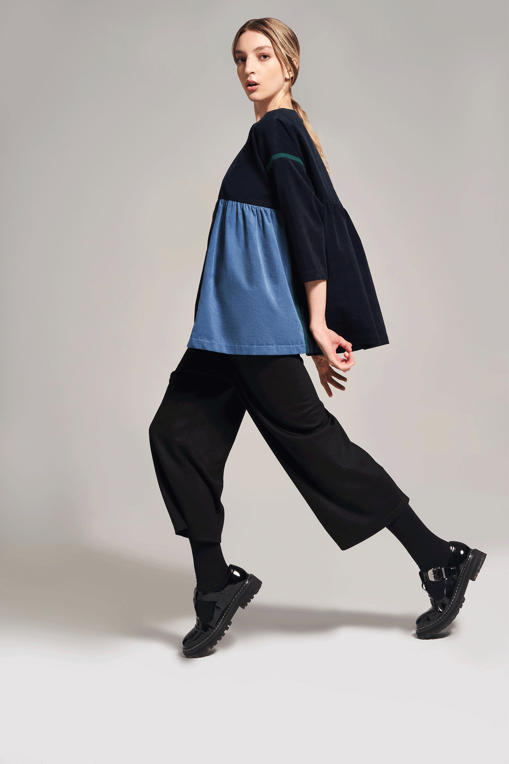 3.1415 RECTANGULAR PONTI PANTS